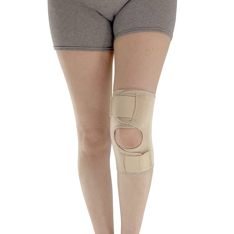 膝サポーターひざサポーター変形性膝関節症レディースメンズ男女兼用ベルトでギュッ!ひざnaossサポーターnoble