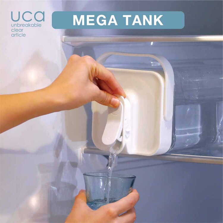 シービージャパン 冷蔵庫に入れたまま注げるジャグ MEGA TANK 3.5L 【プラザセレクト】