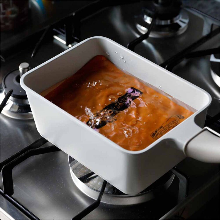 シービージャパン Supot 深型四角フライパン 13&times;18cm 【プラザセレクト】