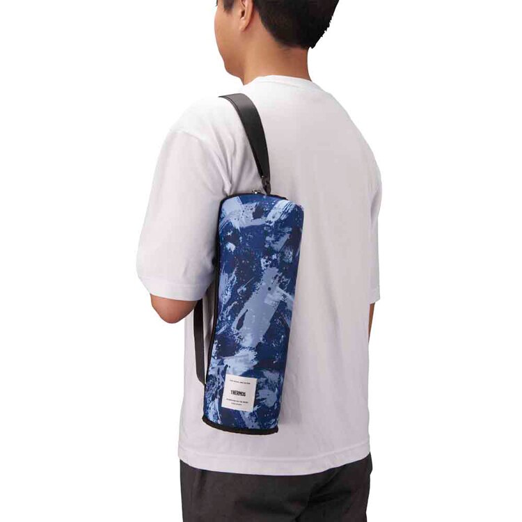 サーモス 保冷マイボトルポーチ 1.5L APL-1500 BL-C 【プラザセレクト】