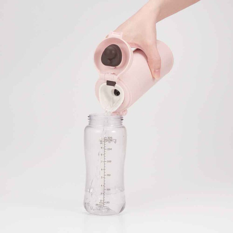 サーモス 調乳用ステンレスボトル 0.35L ミッフィー/ミッキー JPA-350B LP 【プラザセレクト】