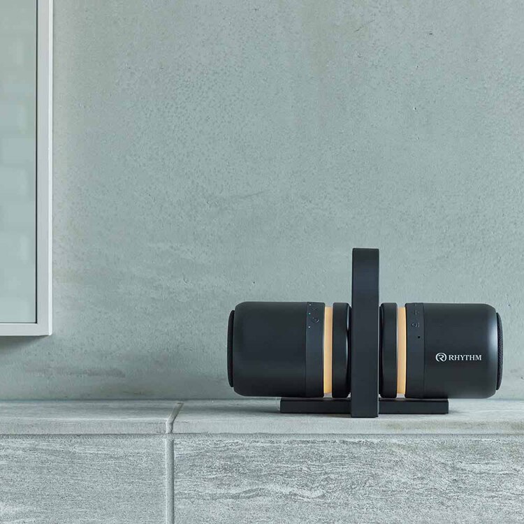 RHYTHM(リズム) MAGSPEAKER DUO 防水スピーカー 9YYA30RH 【プラザセレクト】