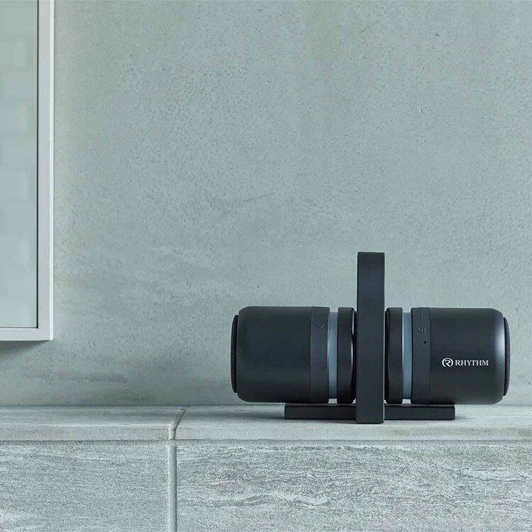 RHYTHM(リズム) MAGSPEAKER DUO 防水スピーカー 9YYA30RH 【プラザセレクト】