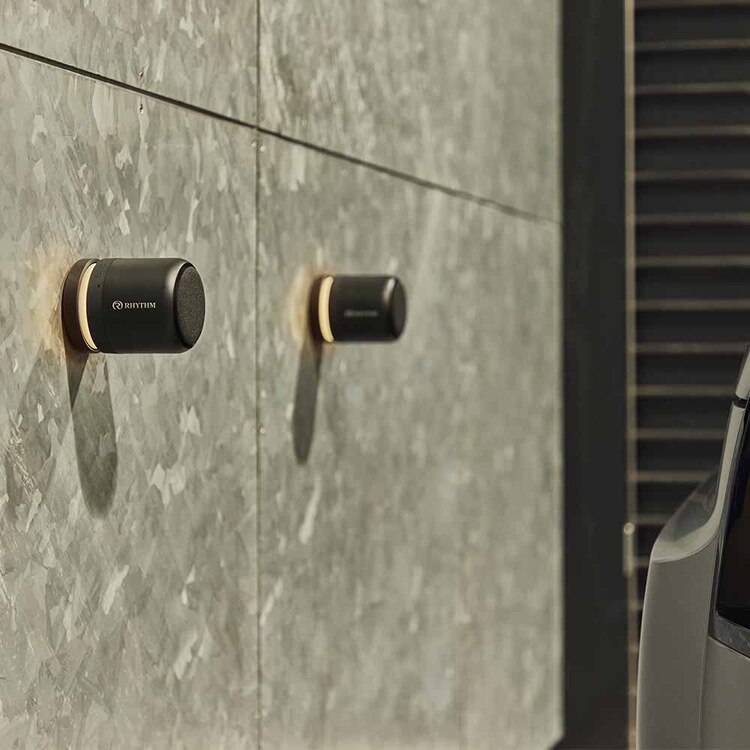 RHYTHM(リズム) MAGSPEAKER DUO 防水スピーカー 9YYA30RH 【プラザセレクト】