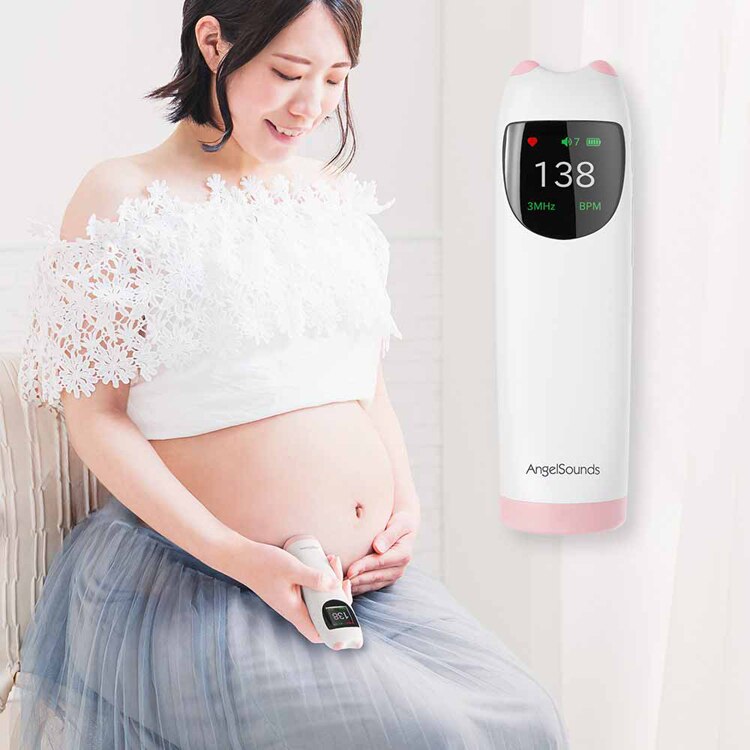株式会社ちゃいなび 胎児超音波心音計 エンジェルサウンズ ピンク sh-fd10-pk 【プラザセレクト】