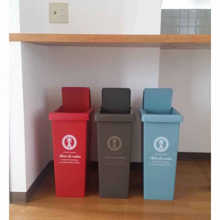 平和工業 スライドペール 20L(パリス柄) 【プラザセレクト】