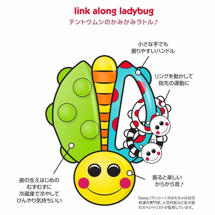 DADWAY カミカミみつばち/てんとうむし/あおむし TYSA80779 TYSA80777 TYSA80746 TYSA80678 【プラザセレクト】