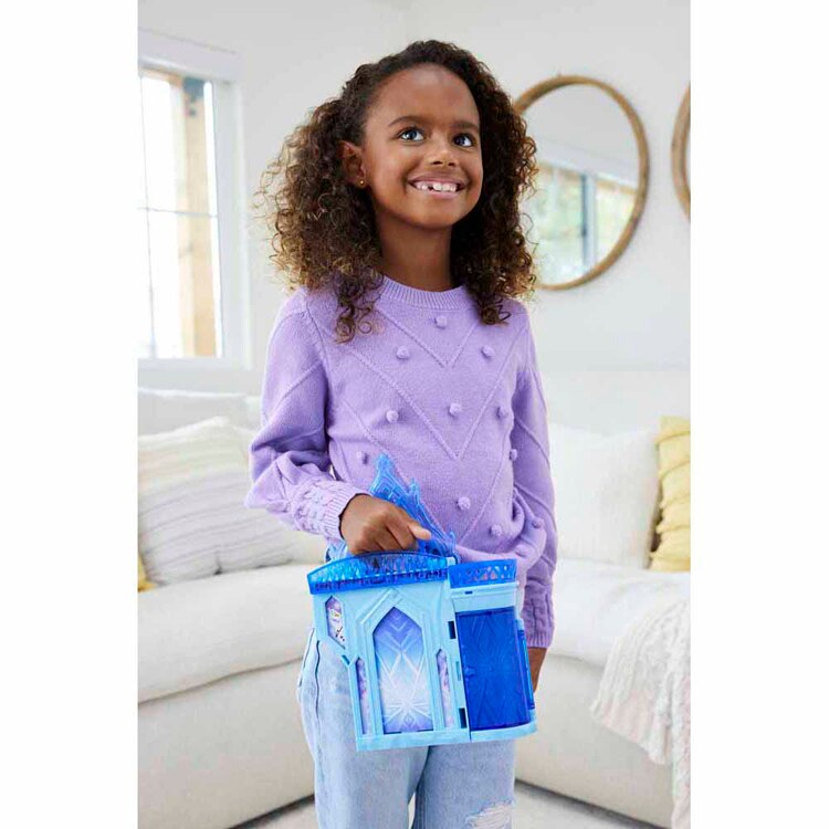 マテルインターナショナル (かさねるおしろシリーズ!ミニドール)アナと雪の女王 エルサとこおりのおしろ/ラプンツェルと塔 【プラザセレクト】