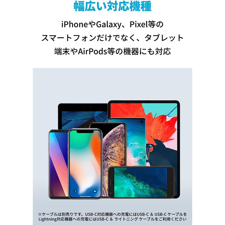 Anker アンカー PowerPort III Nano 20W A2633N【プラザセレクト】