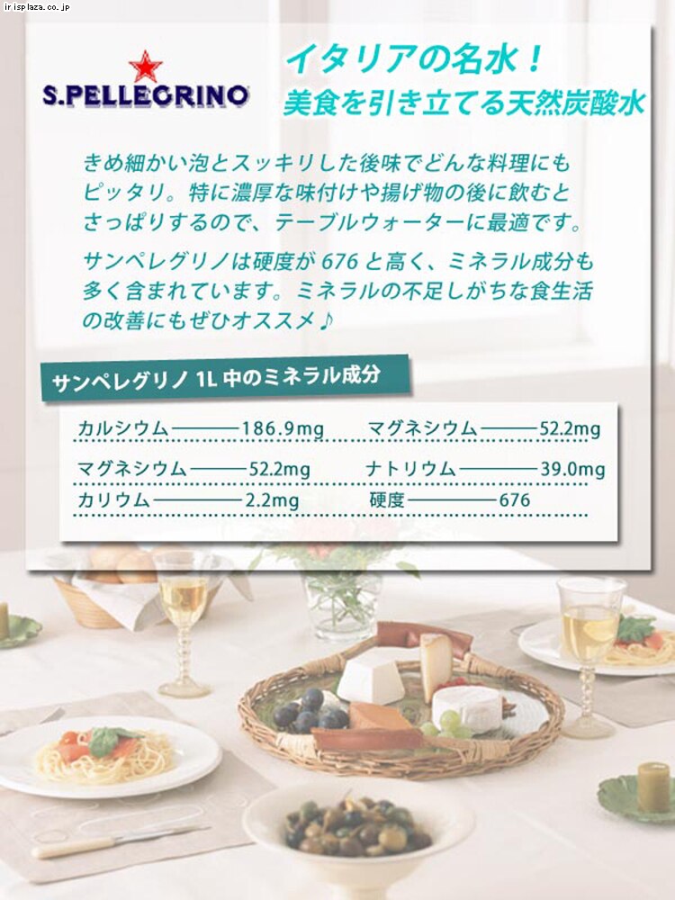 サンペレグリノ　500ml&times;24本入・500ml&times;24本入&times;2ケース