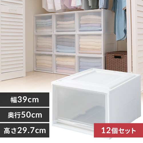 �y12�Z�b�g�z���[�P�[�X  BC-LD �`�F�X�g �z���C�g�^�N���A �[�^