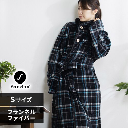 fondan ����ѕz 115cm�� �t�����l���}�C�N���t�@�C�o�[ ����� �`�F�b�N�^�u���b�N�~�u���[(A) 