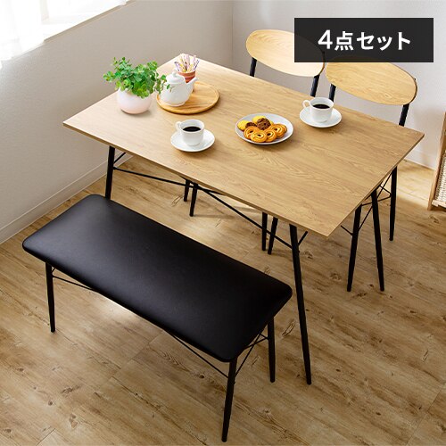 �X�`�[���_�C�j���O�Z�b�g 4�l�p 4�_�Z�b�g STDSET-4 �I�[�N 