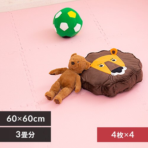 PE�W���C���g�}�b�g(60�~60�~2) 4�Z�b�g(16��) PEJTM-602 �s���N