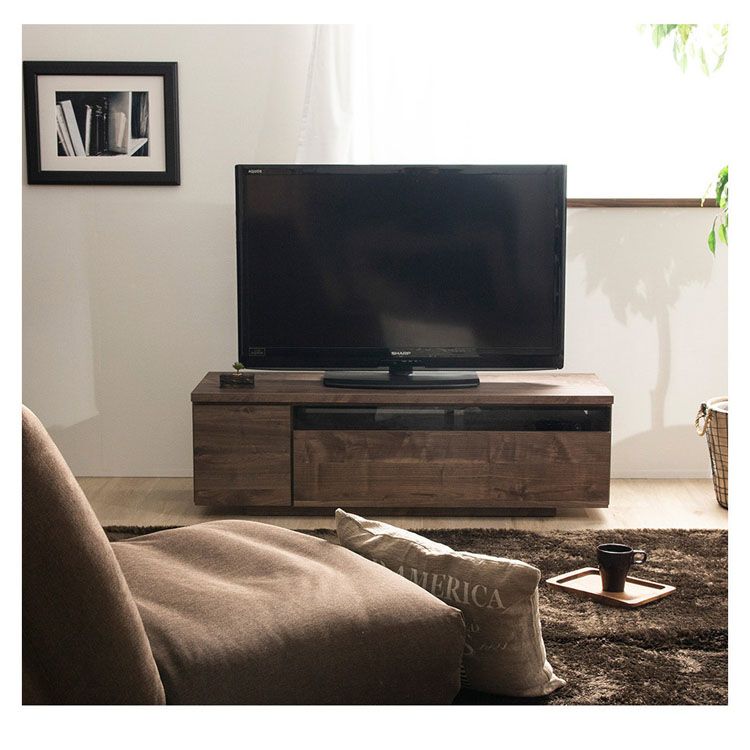 国産完成品テレビ台W120 全2色【プラザセレクト】