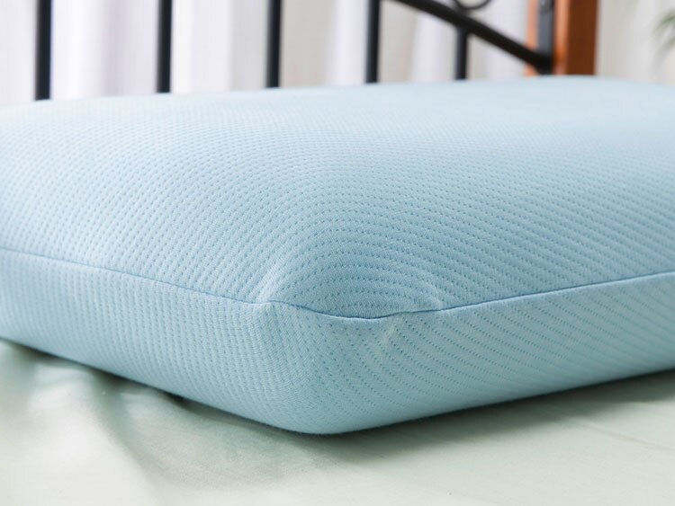 クリアグローブ 冷感ジェルコーティング／低反発エアーソフトピロー ブルー JASP-4363 【プラザセレクト】