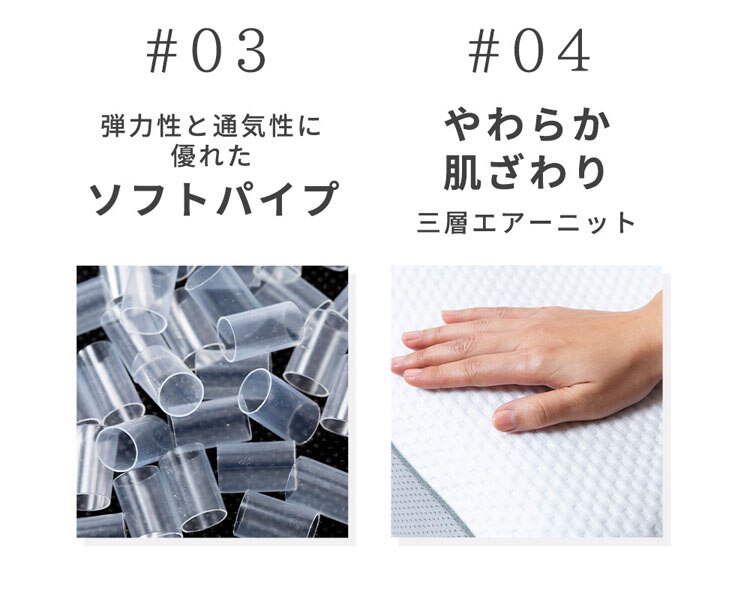 枕まくらマクラピローハニカムジェル構造ハニカムジェル二層ハイブリッド枕体圧分散通気性リバーシブル寝具ハニカムジェル二層ハイブリッド枕/フロートホワイト/グレークリアグローブ