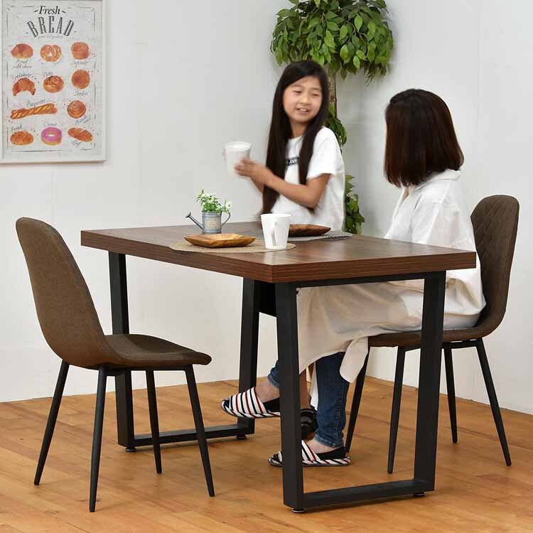 メラミンダイニングテーブル 120幅 ONDT-0055 全2色【時間指定不可】【代引不可】【同梱不可】【プラザセレクト】