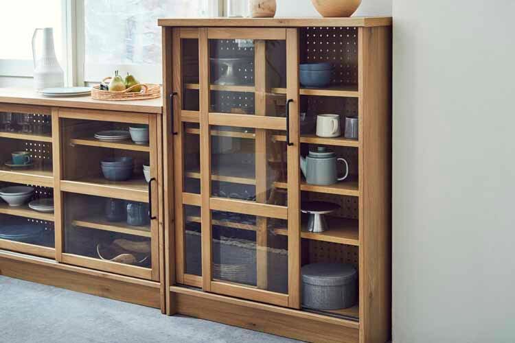 nora ノラ Herme エルメ キャビネット 90幅 344102 【プラザセレクト】