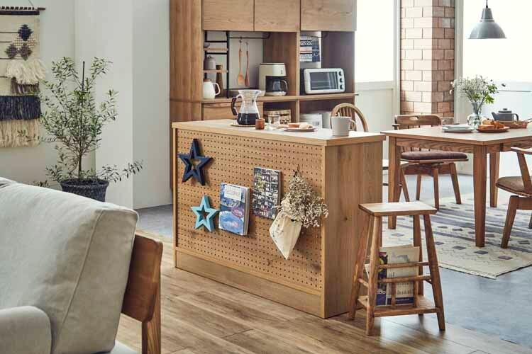 nora ノラ Herme エルメ キャビネット 90幅 344102 【プラザセレクト】