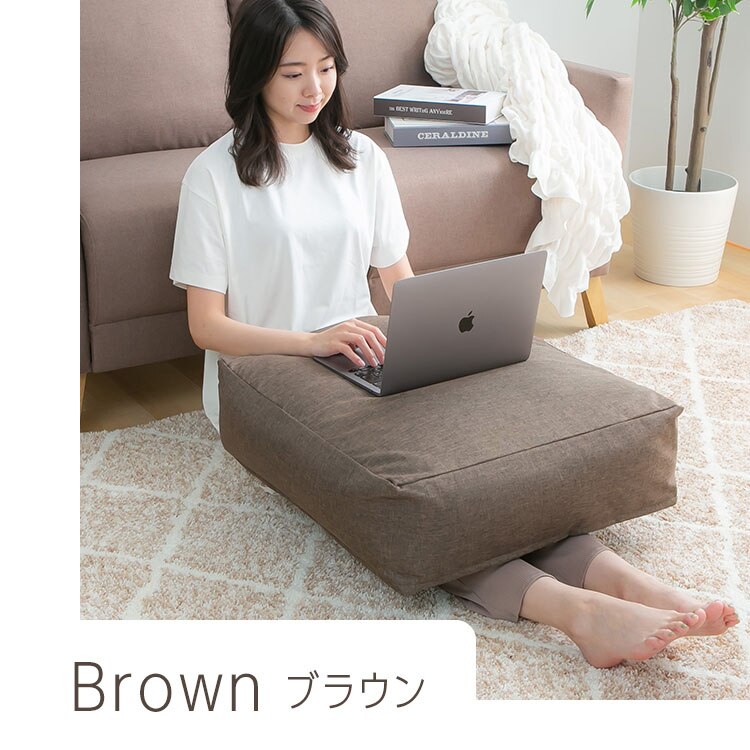 クッションになる 布団収納ケース 四角（大） 全4色【プラザセレクト】