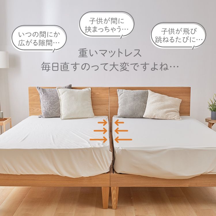 【販売指示後カートアップ】マットレスバンド ホワイト 【プラザセレクト】