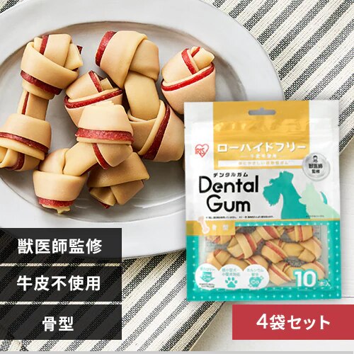 【4袋セット】骨型デンタルガム 10本 DGH-10