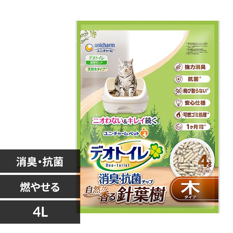 ���j�E�`���[�� �f�I�g�C�� ��юU��Ȃ��j�t���̏��L�E�R�ۃ`�b�v 4L 