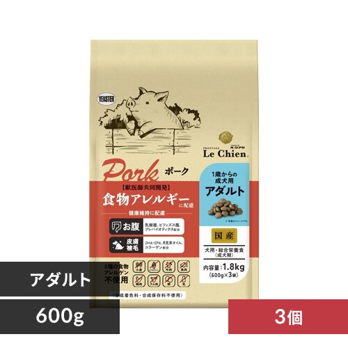 �C�[�X�^�[ �v���X�e�[�W ���E�V�A�� �|�[�N 1.8kg�i600g�~3�j �A�_���g