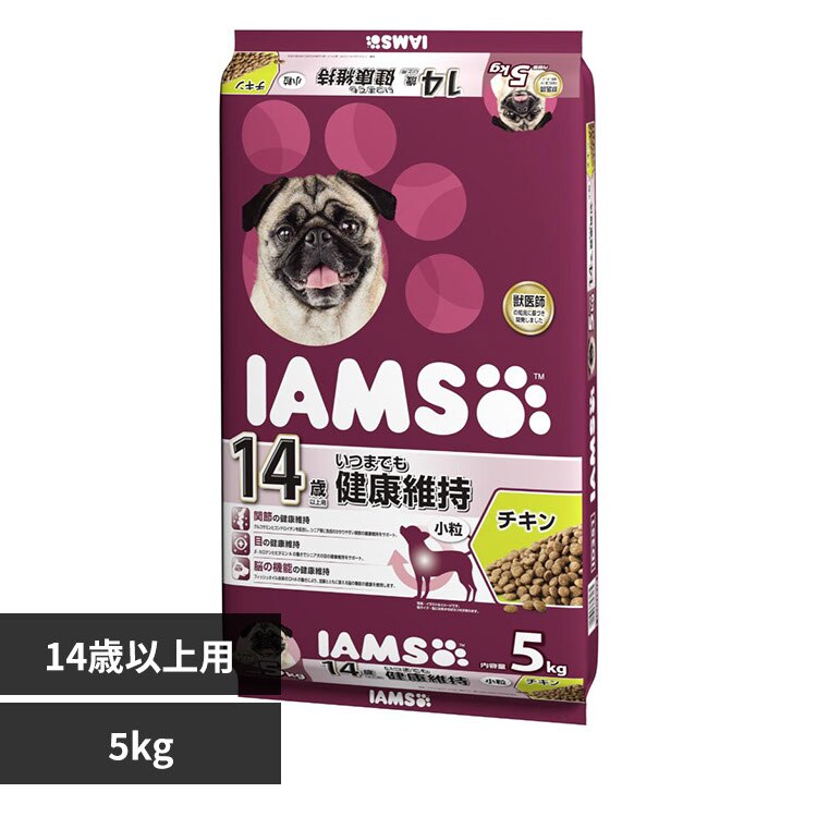 マースジャパンリミテッド アイムス 14歳以上用 いつまでも健康維持 チキン 小粒 5kg ID351