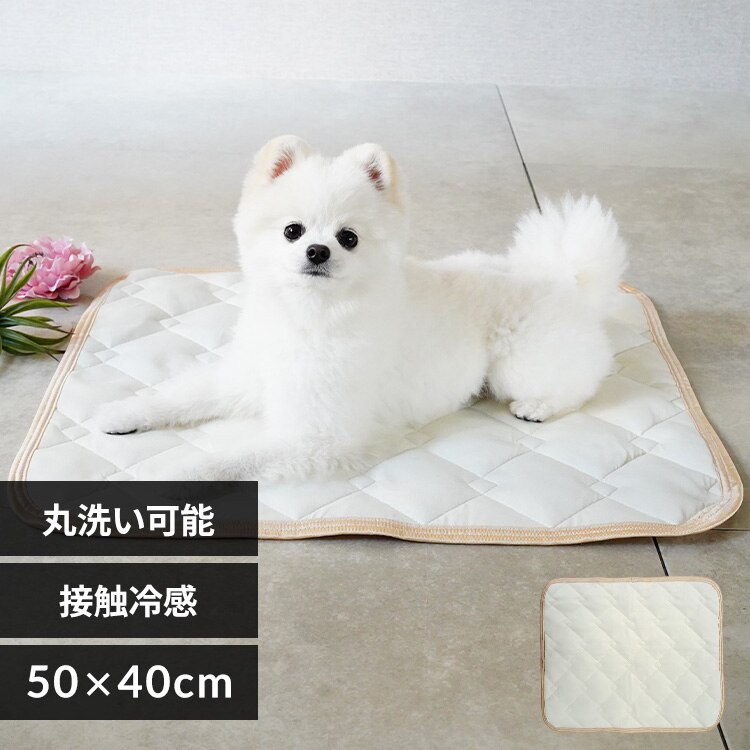 adorable pet’s シリカゲル冷感マットS CM-86SBE-AP ベージュ