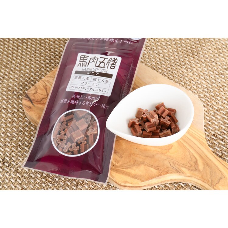 馬肉五膳シニア 50g 【プラザセレクト】