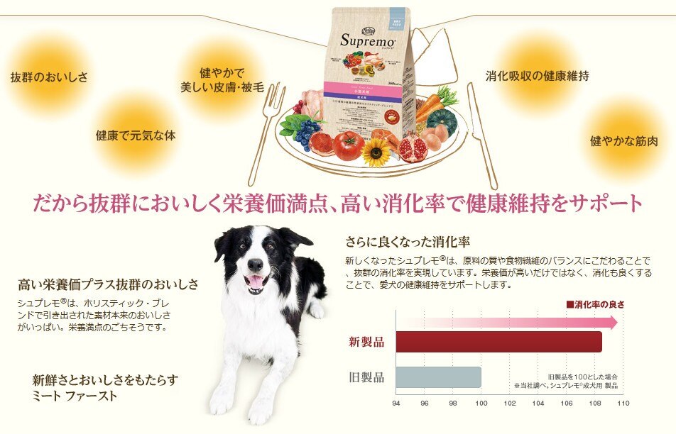 シュプレモ 小型犬用 成犬用