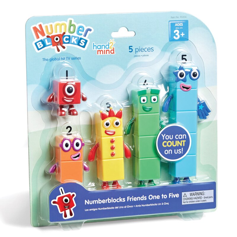 Numberblocks �Z���������� �i���o�[�u���b�N�X�L�����N�^�[�t�B�M���A (1�`5) 5����