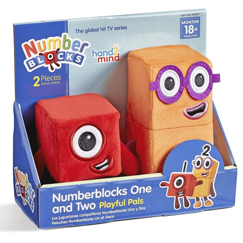 Numberblocks �Z���������� �i���o�[�u���b�N�X�ʂ�����ݒ��ǂ�One&Two