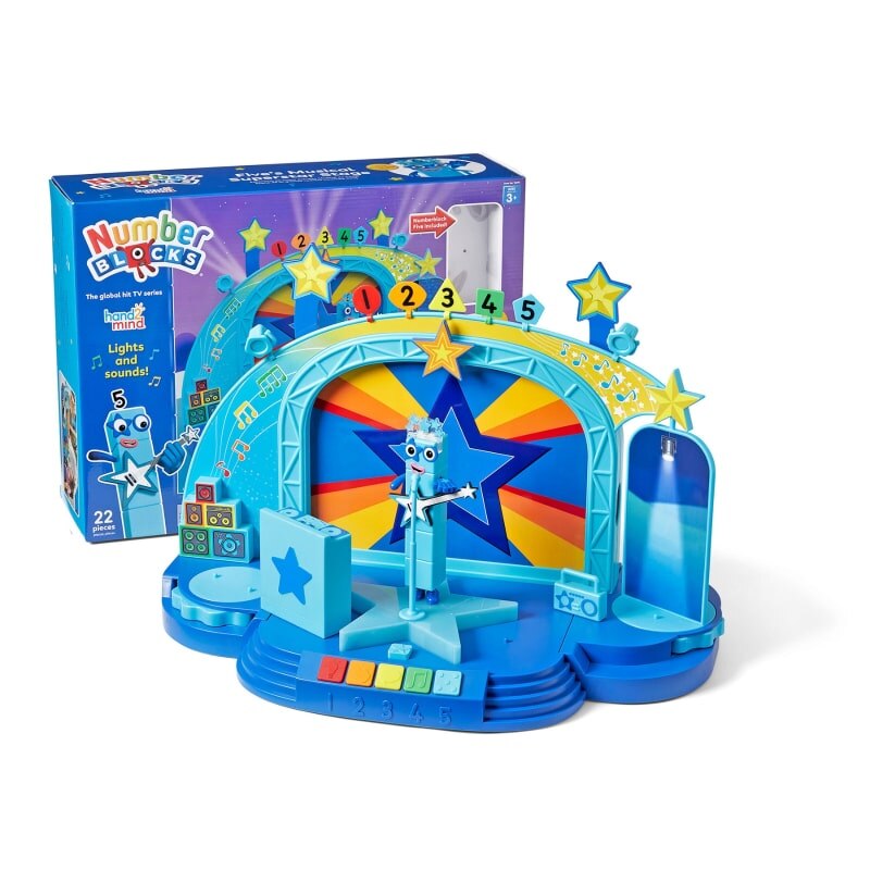 Numberblocks �Z���������� �i���o�[�u���b�N�X �t�@�C�u�̃~���[�W�J���X�[�p�[�X�^�[�X�e�[�W