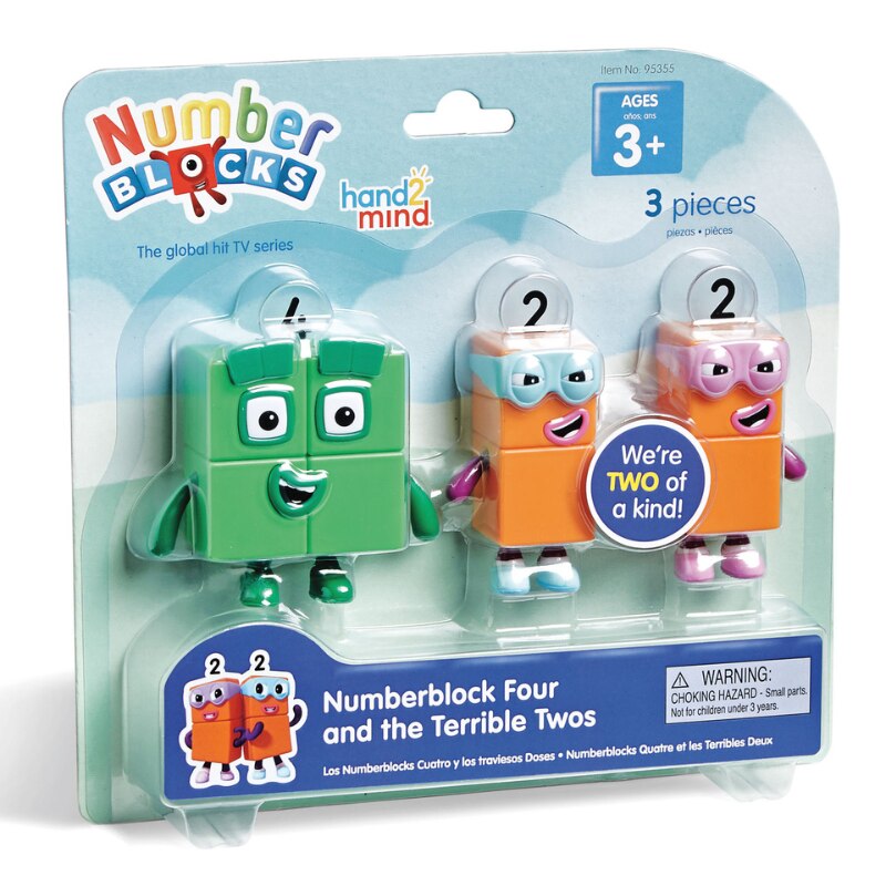 Numberblocks �Z���������� �i���o�[�u���b�N�X�L�����N�^�[�t�B�M���A3����