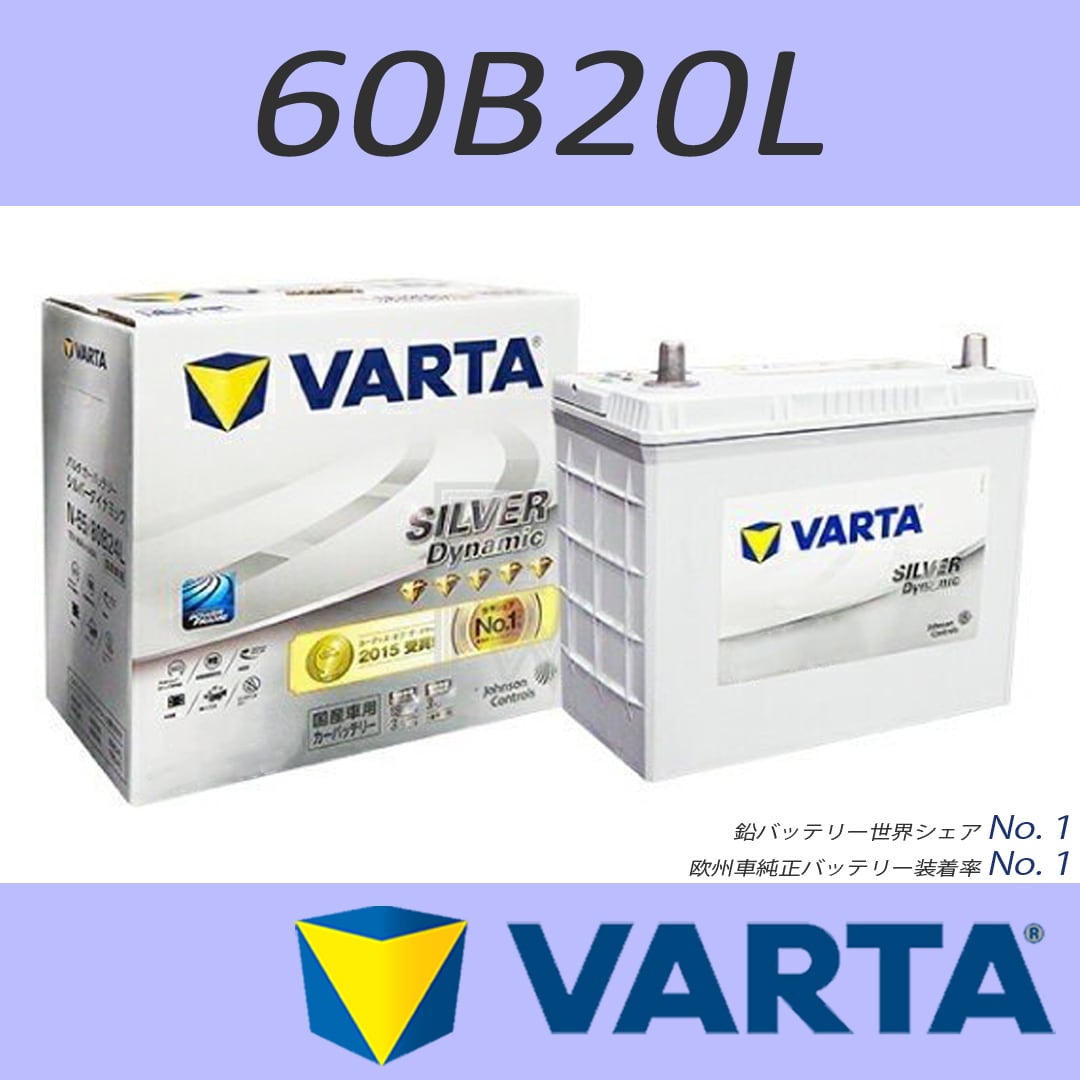 VARTA 60B20L/M50 SILVER DYNAMIC ���Y�ԗp�o�b�e���[