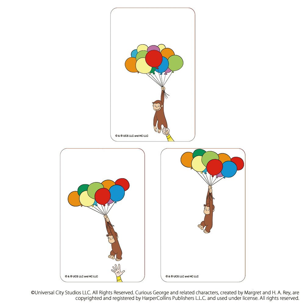 ������̃W���[�W �O�b�Y �ʔ� Curious George �N���A�J�[�h �܂�����S�ݓX�N���A�J�[�h 4947864052973 ������̃W���[�W10 �G�{�L�����N�^�[ ���킢�� ���� ������� �J���C�C �X�}�z�� ������ �I�V����