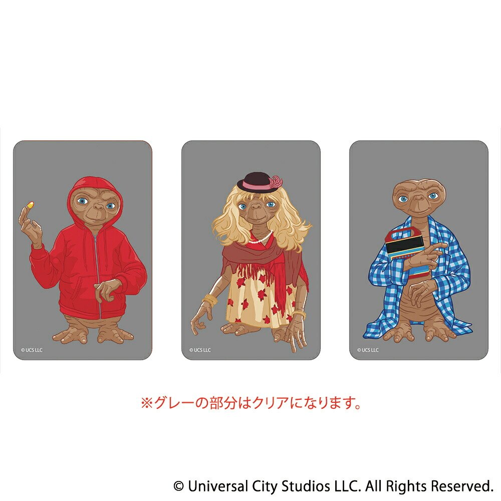 ET �O�b�Y �ʔ� E.T. �N���A�J�[�h �܂�����S�ݓX�N���A�J�[�h 4947864075576 the Extra Terrestrial01 �X�}�z ���� �J�[�h �f��O�b�Y �C�[�e�B�[ ������� ������ �L�����N�^�[ �����`�L�����[ �R���N�V����