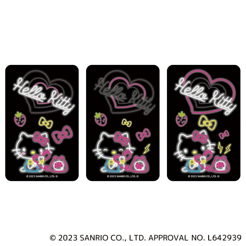 �T�����I �n���[�L�e�B �O�b�Y �ʔ� �L�e�B����� �X�e�b�J�[ �܂�����S�ݓX�X�e�b�J�[ 4947864049355 �n���[�L�e�B01 �X�}�z�X�e�b�J�[ �V�[�� �X�e�b�J�[�V�[�� ���킢�� ���� �J���C�C �L�����N�^�[