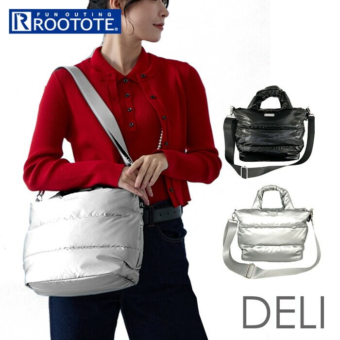 ROOTOTE ���[�g�[�g �g�[�g�o�b�O 3683 �ʔ� �g�[�g�o�b�N 2way �V�����_�[�o�b�O �΂߂����o�b�O �t�@�X�i�[�t�� �ʋ� �ʊw �y�� �y�� DELI �f�� FEATHER ROO �t�F�U�[���[ �ӂ�ӂ� �_�u���t�@�X�i�[ ���s