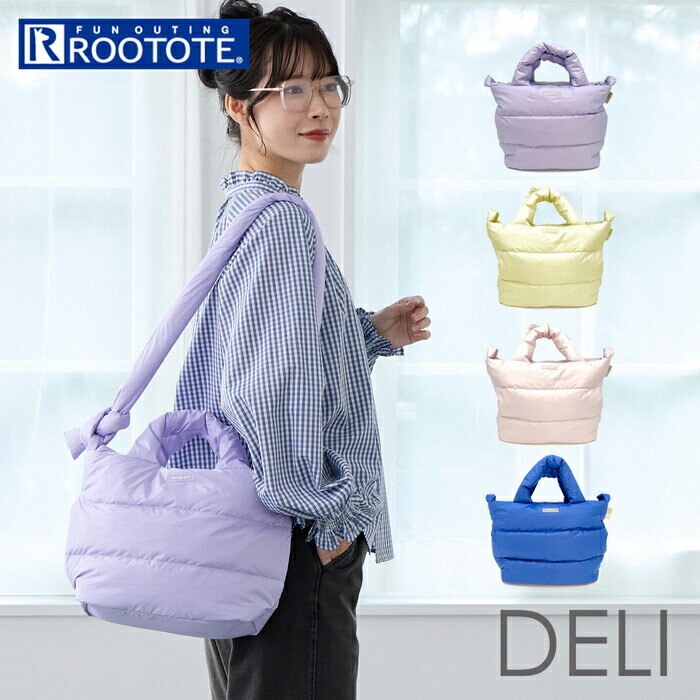 ROOTOTE ���[�g�[�g �g�[�g�o�b�O 3686 �ʔ� �g�[�g�o�b�N 2way �V�����_�[�o�b�O �΂߂����o�b�O �t�@�X�i�[�t�� �ʋ� �ʊw �y�� �y�� DELI �f�� FEATHER ROO �t�F�U�[���[ �ӂ�ӂ� �_�u���t�@�X�i�[ ���s