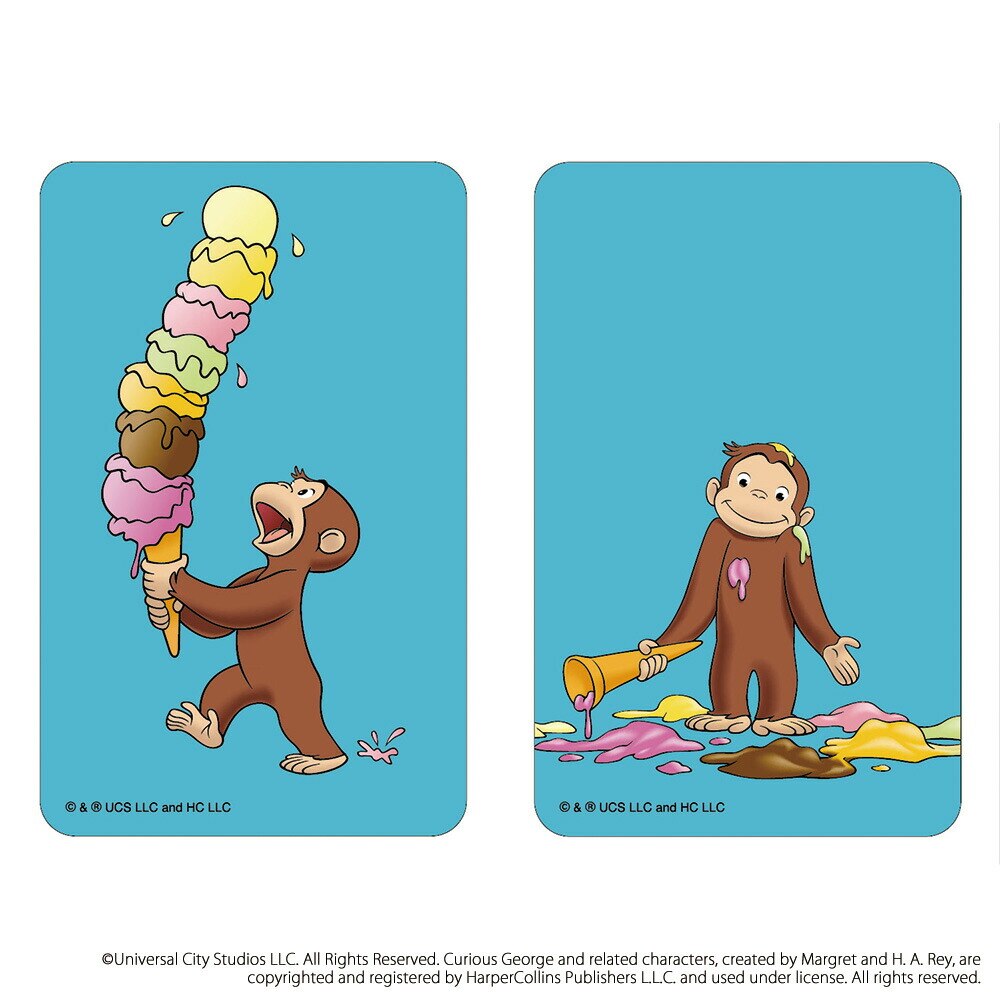 ������̃W���[�W �O�b�Y �ʔ� Curious George �X�e�b�J�[ �܂�����S�ݓX�X�e�b�J�[ 4947864052812 ������̃W���[�W09 �V�[�� �X�e�b�J�[�V�[�� �X�}�z�� �G�{�L�����N�^�[ ���킢�� ���� �J���C�C �������