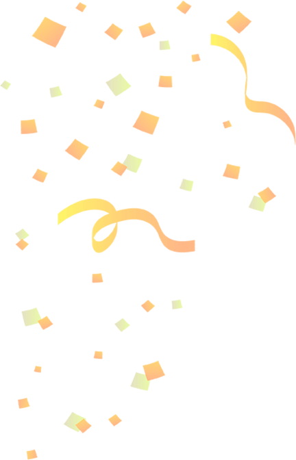 紙吹雪 背景画像