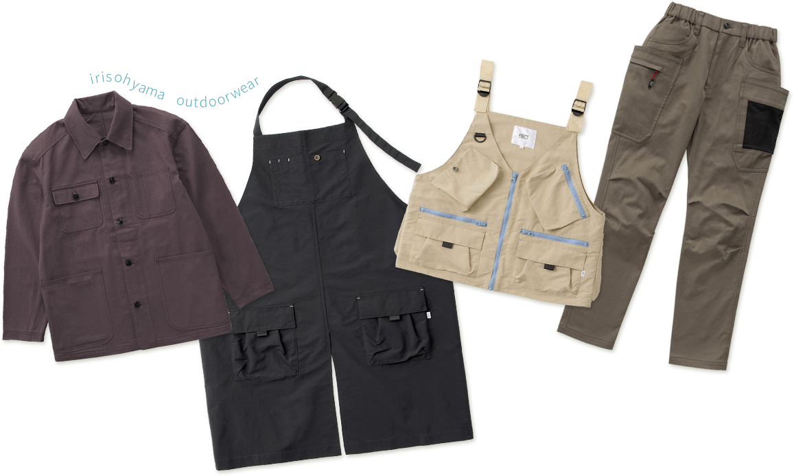 irisohyama outdoorwear