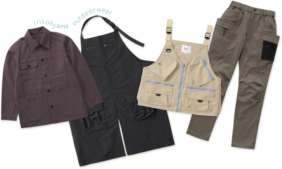 irisohyama outdoorwear