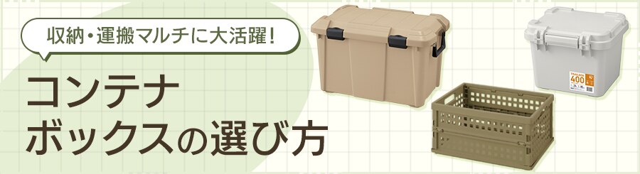 �R���e�i�{�b�N�X�̑I�ѕ�