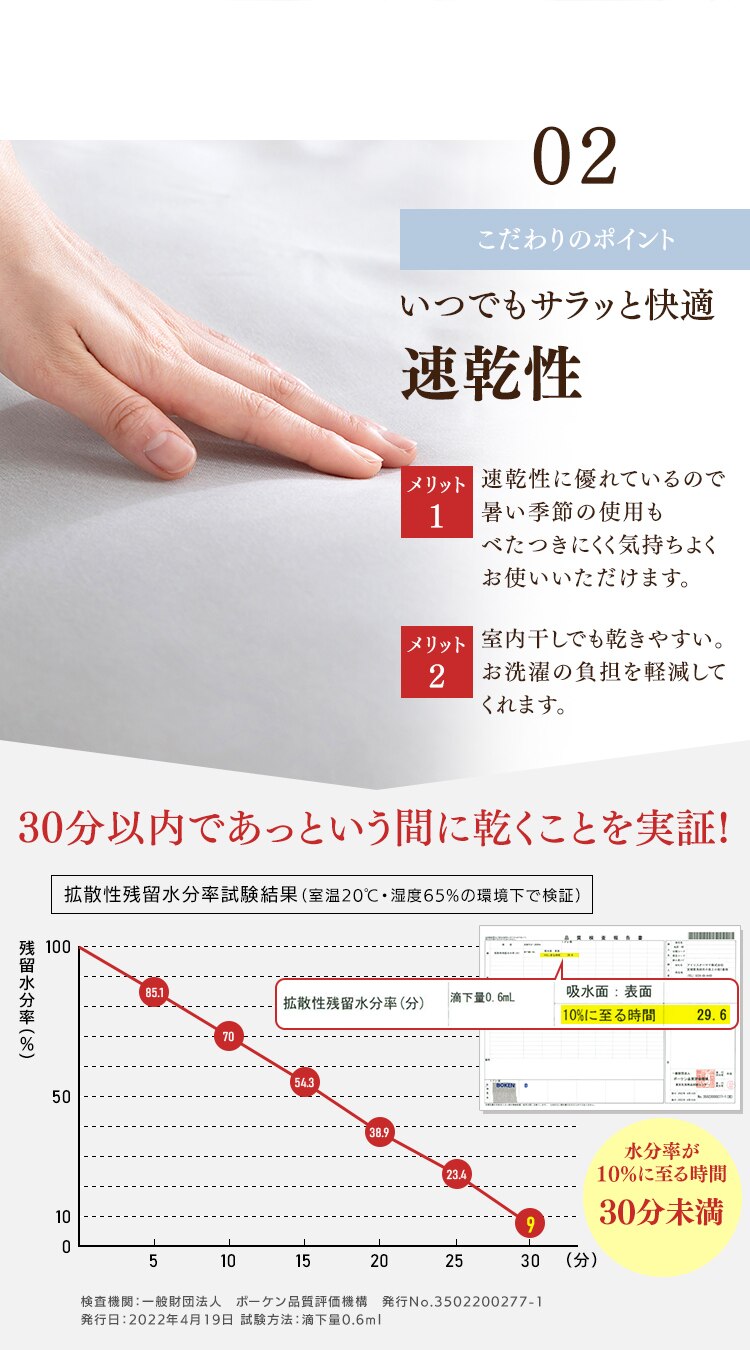 枕カバー 幅35cm 小さめ シャンブレー ライトグレー4