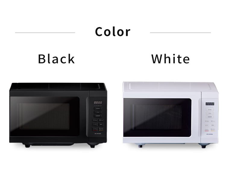 電子レンジ 18L フラットテーブル IMB-F186-W ホワイト6